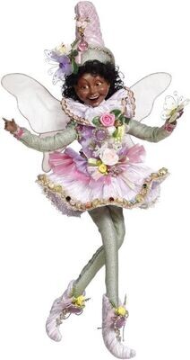 African American Flower Garden Fairy, Medium - 18 Inches By: Mark Roberts Spring Easter Collection *SHIPS WITHIN 15 DAYS*
