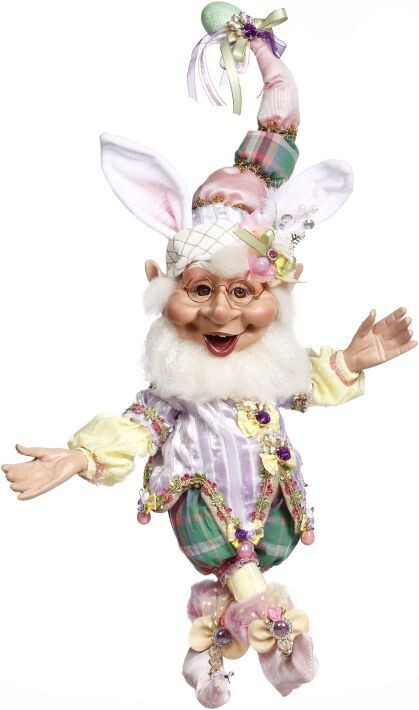 Easter Bunny Elf, Medium - 17.5 Inches By: Mark Roberts Spring Easter Collection *SHIPS WITHIN 15 DAYS*