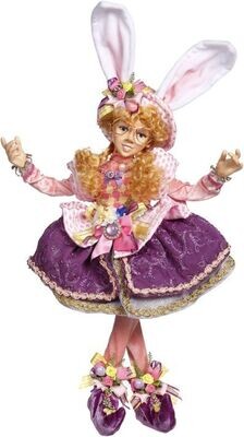 Easter Bonnet Elfin, Medium - 17.5 Inches By: Mark Roberts Spring Easter Collection *SHIPS WITHIN 15 DAYS*