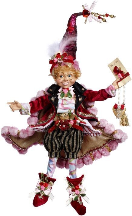 Love Story Elfin, Small - Medium - 18 Inches By: Mark Roberts Valentines Collection *SHIPS WITHIN 15 DAYS*