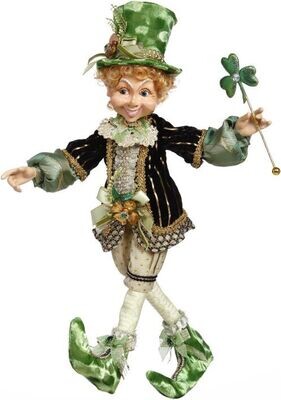 Shamrock Elfin, Medium - 19 Inches By: Mark Roberts St. Patty&#39;s Day Collection *SHIPS WITHIN 15 DAYS*