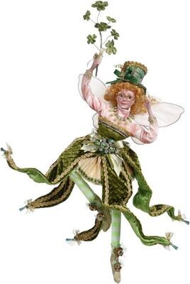 Lucky Charm Fairy Girl, Medium - 20 Inches By: Mark Roberts St. Patty&#39;s Day Collection *SHIPS WITHIN 15 DAYS*