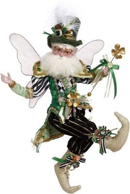 Lucky Charm Fairy Boy, Medium - 16.5 Inches By: Mark Roberts St. Patty&#39;s Day Collection *SHIPS WITHIN 15 DAYS*