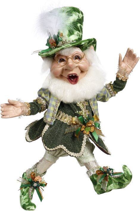 Lucky Ole Elf, Medium - 20 Inches By: Mark Roberts St. Patty&#39;s Day Collection *SHIPS WITHIN 15 DAYS*