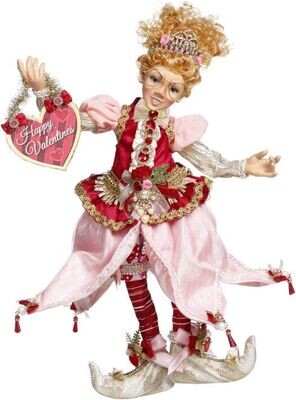 Love Me too Elfin Girl, Medium - 16 Inches By: Mark Roberts Valentines Collection *SHIPS WITHIN 15 DAYS*