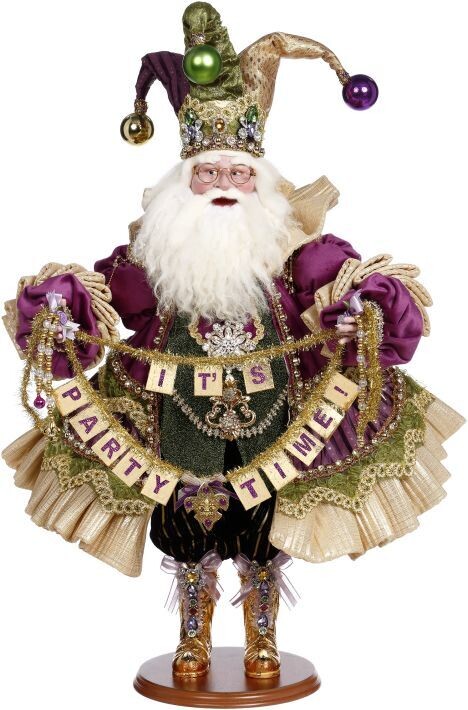 MARDI GRAS KING 25.5&#39;&#39; By: Mark Roberts Mardi Gras Collection *SHIPS WITHIN 15 DAYS*