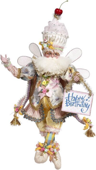 Happy Birthday Fairy, Medium - 17.5 Inches By: Mark Roberts Collection *SHIPS WITHIN 15 DAYS*