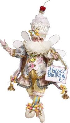 Happy Birthday Fairy, Medium - 17.5 Inches By: Mark Roberts Collection *SHIPS WITHIN 15 DAYS*