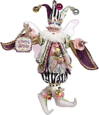 Birthday Party Fairy, Medium - 17 Inches By: Mark Roberts Collection *SHIPS WITHIN 15 DAYS*