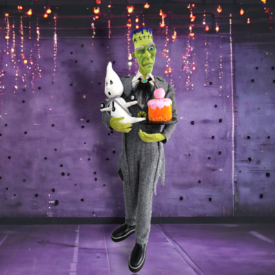 5 FT Green Monster Frankenstein Groom Halloween Decor  *SHIPS WITHIN 10 DAYS* NEW 2024