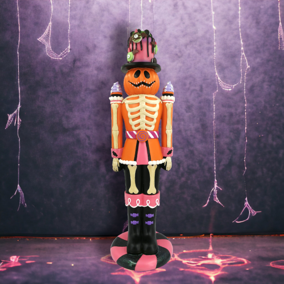 20&quot; Pumpkin Nutcracker Halloween Decor NEW 2024 *SHIPS WITHIN 10 DAYS*