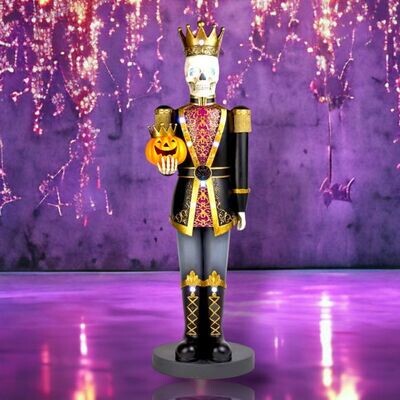 40&quot; Skeleton Prince Display Halloween Decor  *SHIPS WITHIN 10 DAYS* NEW 2024