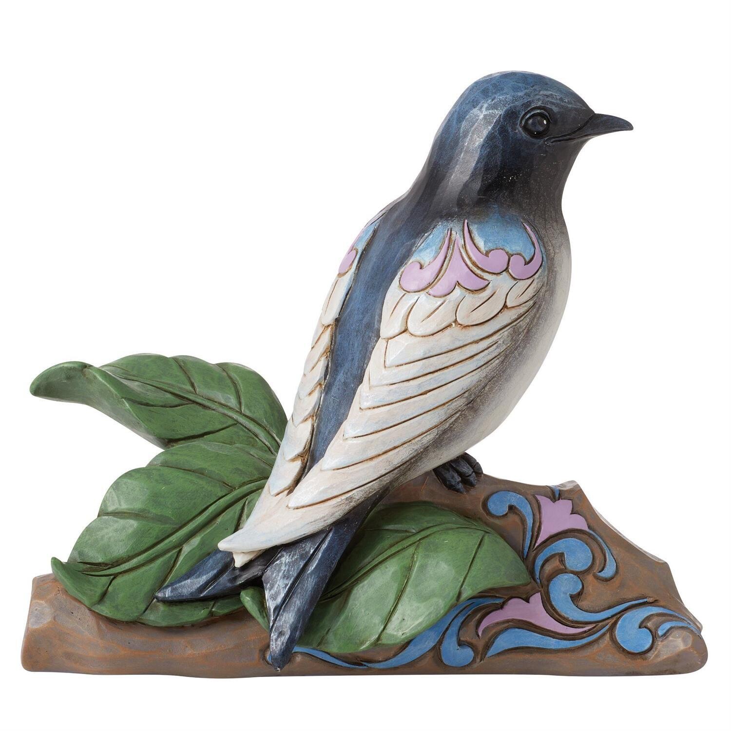 Purple Martin By: Heartwood Creek Jim Shore *SHIPS WITHIN 15 DAYS*
