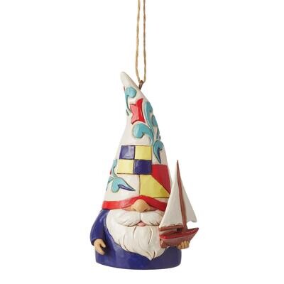 Gnome Sailboat Ornament By: Jim Shore *SHIPS WITHIN 15 DAYS* NEW 2024