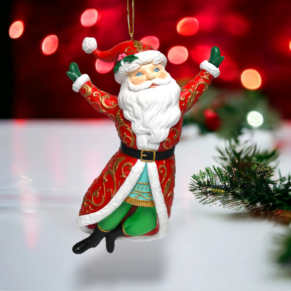 Santa Ornament Christmas Decor *SHIPS WITHIN 15 DAYS*
