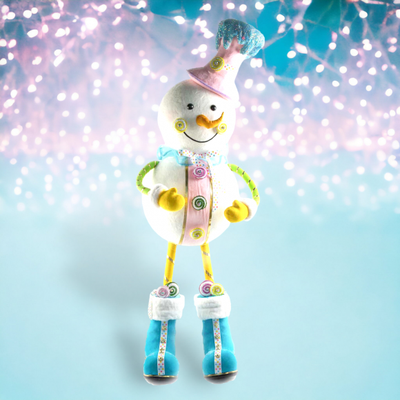 55&quot; Ice Cream Snowman Christmas Decor *SHIPS WITHIN 15 DAYS*