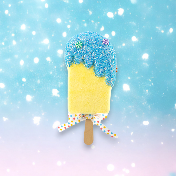 6&quot; Yellow Ice Cream Bar Ornament Christmas Decor
