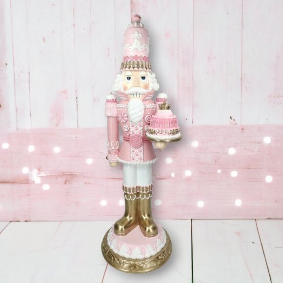 28&quot; Pink Confections Nutcracker Christmas Decor *SHIPS WITHIN 15 DAYS*