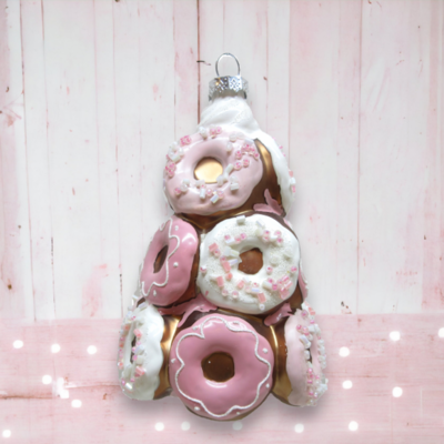 Donut Tree Ornaments Christmas Decor *SHIPS WITHIN 15 DAYS*