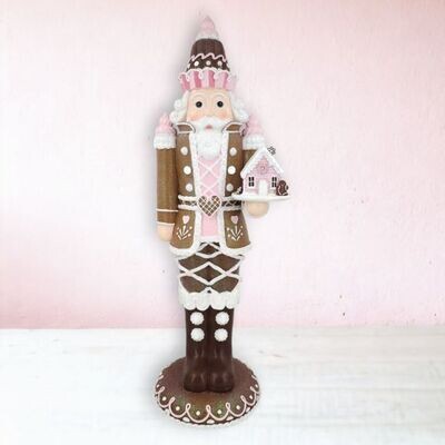 Gingerbread Nutcracker Christmas Decor *SHIPS WITHIN 15 DAYS*