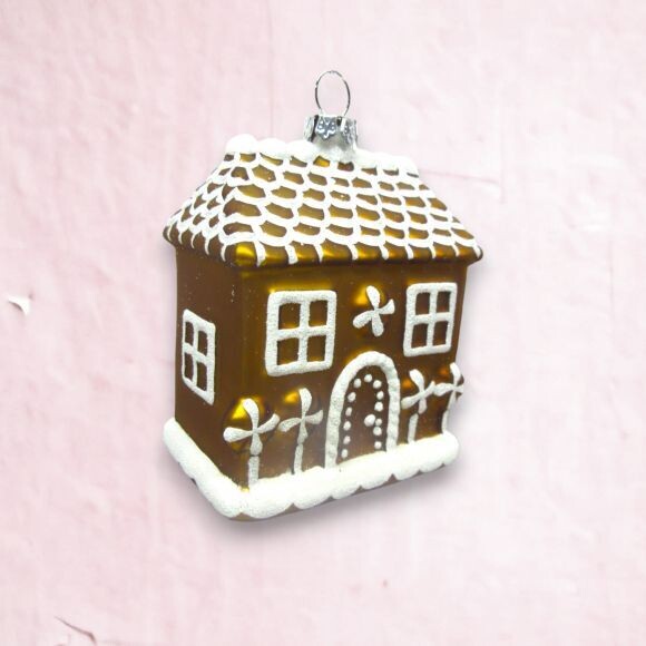 Gingerbread Cottage Ornament Christmas Decor *SHIPS WITHIN 10 DAYS* NEW 2024