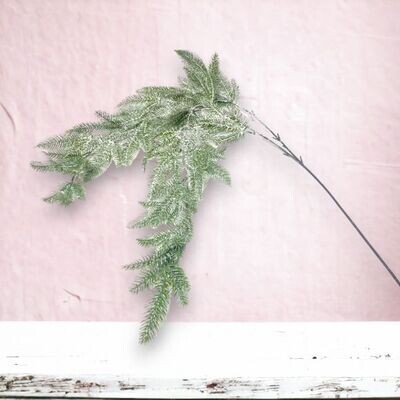 48&quot; Frosted Spruce Stem Set Of 2 Christmas Decor *SHIPS 8/2024*