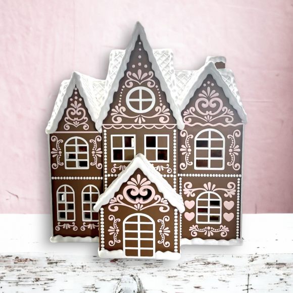 36&quot; LED Gingerbread Display House Christmas Decor *SHIPS WITHIN 10 DAYS* NEW 2024
