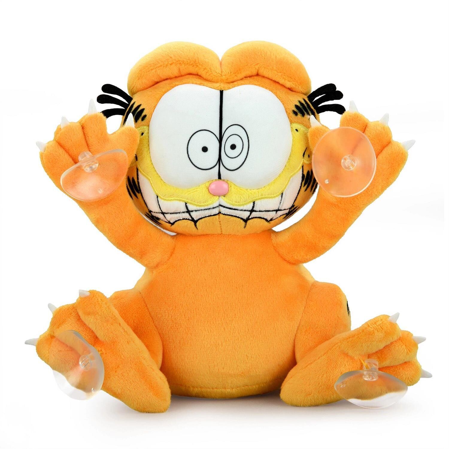 Scared Garfield 8” Suction Cup Plush By: Kidrobot *SHIPS WITHIN 10 DAYS*