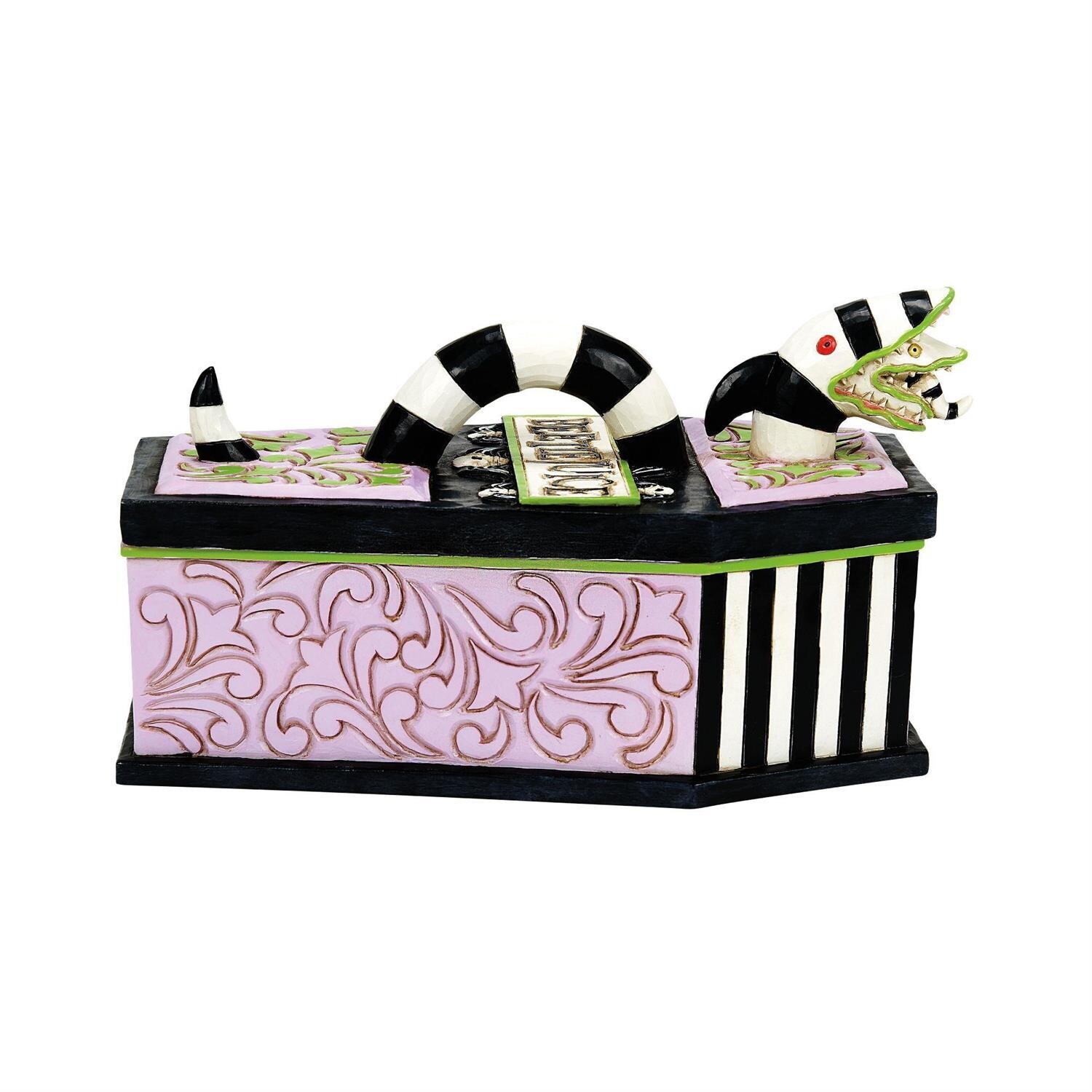 Trinket Box Beetlejuice Coffin By: Beetlejuice Jim Shore *SHIPS WITHIN 15 DAYS* NEW 2024