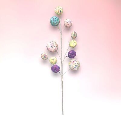 25&quot; Pastel Macaron Pick Set Of 3 Christmas Decor *SHIPS WITHIN 10 DAYS*