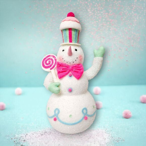 16.5in Snowman With Bow Tie Christmas Decor *SHIPS WITHIN 10 DAYS* NEW 2024