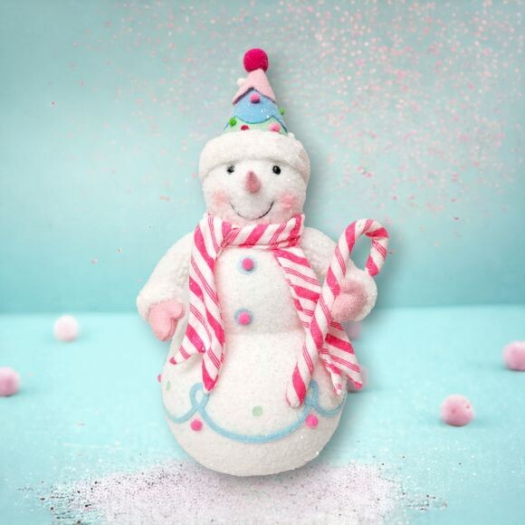 16in Snowman With Scarf Christmas Decor *SHIPS WITHIN 10 DAYS* NEW 2024
