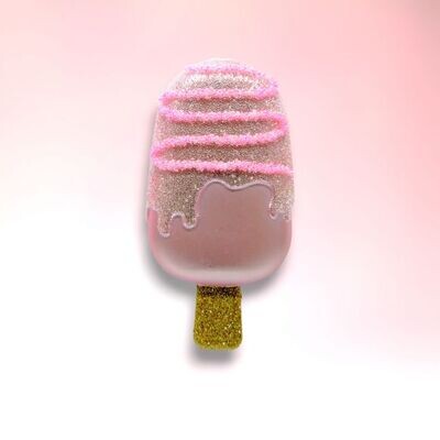 PRE-ORDER Pink Ice Cream Bar Ornament Christmas Decor *SHIPS 8/2024*