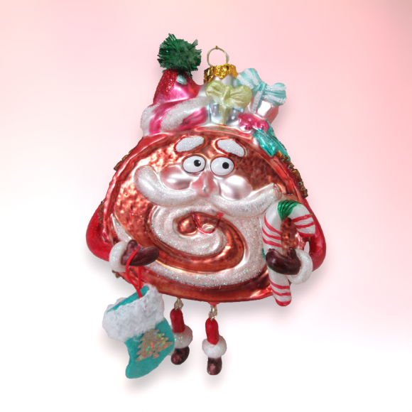 Mr. Honeybun With Legs Ornaments Set Of 2 Christmas Decor *SHIPS WITHIN 15 DAYS*