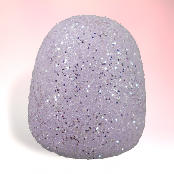 9&quot; Foam Purple Gumdrop Christmas Decor *SHIPS WITHIN 15 DAYS*
