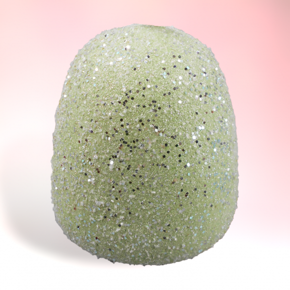 9&quot; Foam Green Gumdrop Christmas Decor *SHIPS WITHIN 15 DAYS*