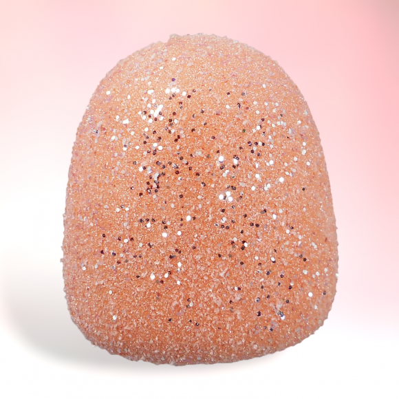 9&quot; Foam Orange Gumdrop Christmas Decor *SHIPS WITHIN 15 DAYS*