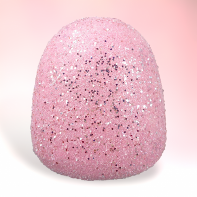 9&quot; Foam Pink Gumdrop Christmas Decor *SHIPS WITHIN 15 DAYS*