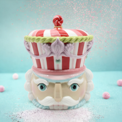 Nutcracker Cookie Jar Christmas Decor *SHIPS WITHIN 10 DAYS*