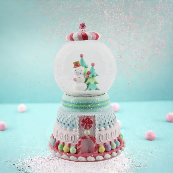 Snowman Musical Globe Christmas Decor *SHIPS WITHIN 15 DAYS*