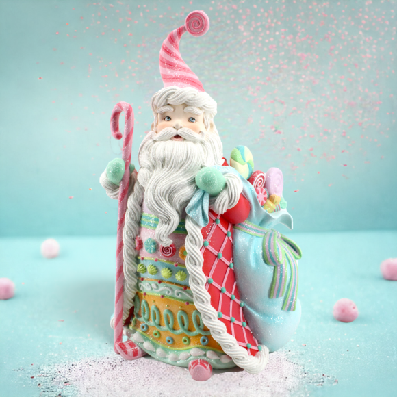 Candy Santa Christmas Decor *SHIPS WITHIN 15 DAYS*
