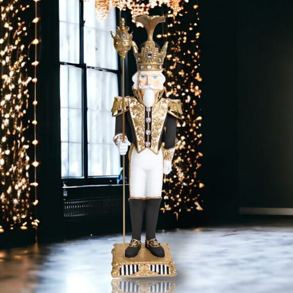 70&quot; Vintage Retro Nutcracker Christmas Decor *SHIPS WITHIN 10 DAYS* NEW 2024