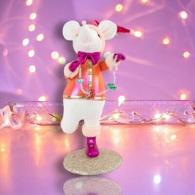18.5&quot; Foam Orange Citrus Mouse Christmas Decor *SHIPS WITHIN 10 DAYS* NEW 2024