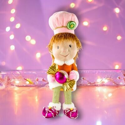Foam Citrus Elf Boy Christmas Decor *SHIPS WITHIN 10 DAYS* NEW 2024