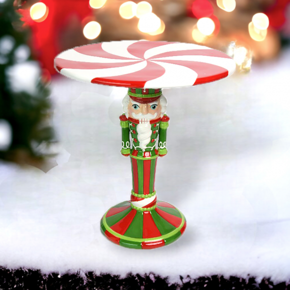 Nutcracker Plate Server Christmas Decor *SHIPS WITHIN 15 DAYS*