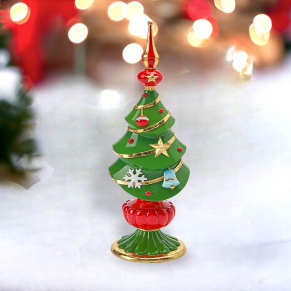 13&quot; Christmas Tree Finial Christmas Decor *SHIPS WITHIN 15 DAYS*