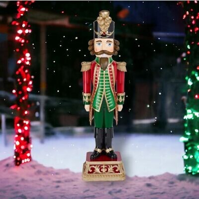 90&quot; Red/Green Nutcracker Christmas Decor *SHIPS WITHIN 10 DAYS* NEW 2024