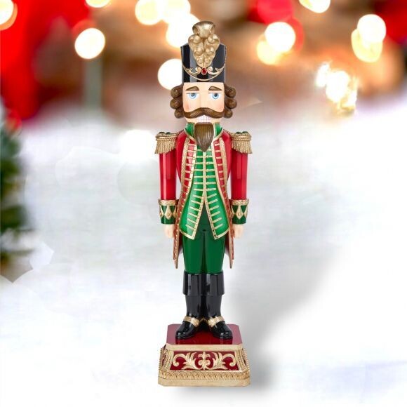 26 inch Red/Green Nutcracker Christmas Decor *SHIPS WITHIN 10 DAYS* NEW 2024