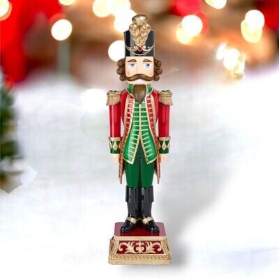 26 inch Red/Green Nutcracker Christmas Decor *SHIPS WITHIN 10 DAYS* NEW 2024