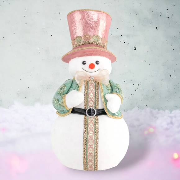 25.5&quot; Foam Wonderland Snowman Christmas Decor *SHIPS WITHIN 10 DAYS* NEW 2024